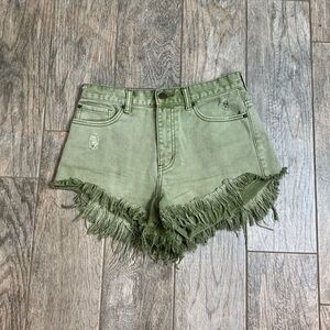 Urban outfitters BDG distressed, High-Rise Cheeky  short